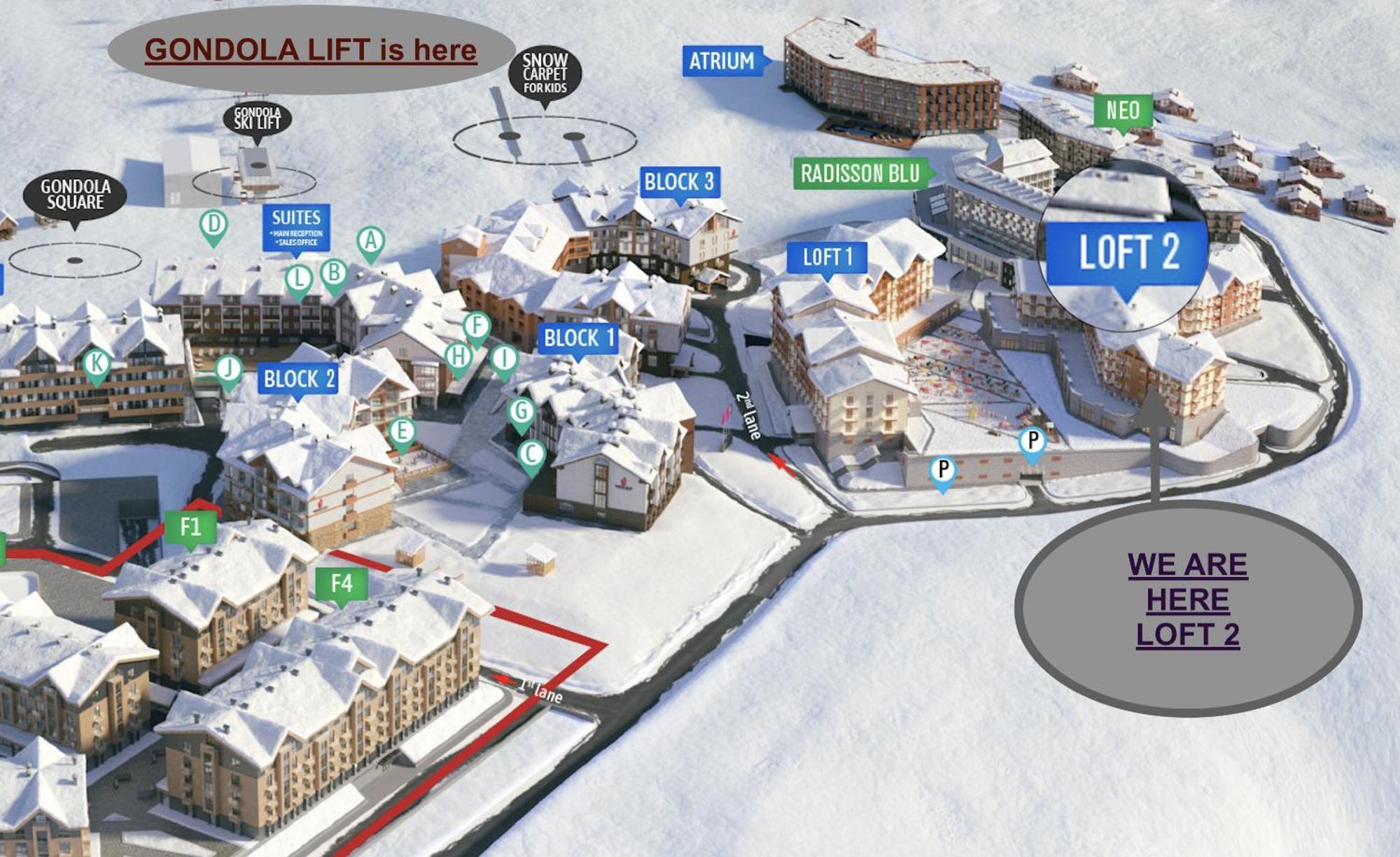 New Gudauri Voyage Apartments By Gondola الغرفة الصورة