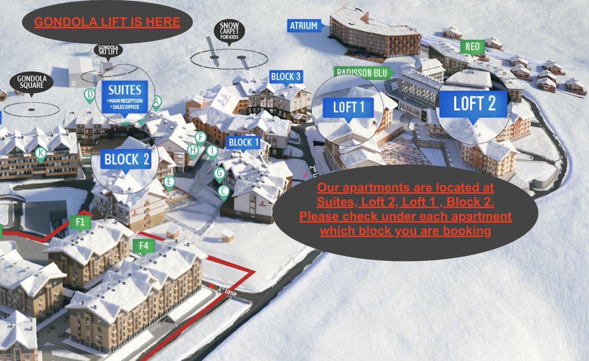 New Gudauri Voyage Apartments By Gondola المظهر الخارجي الصورة